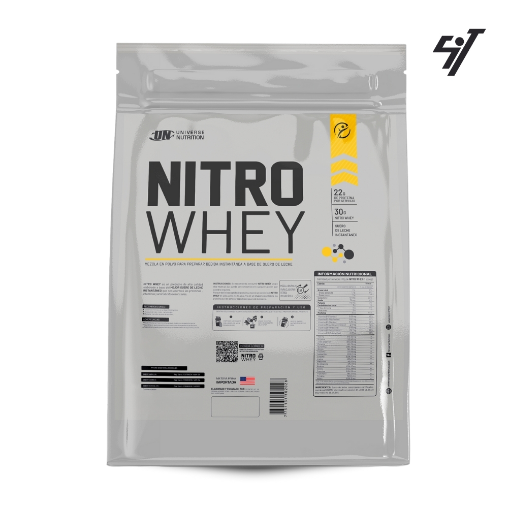 NITRO WHEY DE 5 KG CHOCOLATE - 1