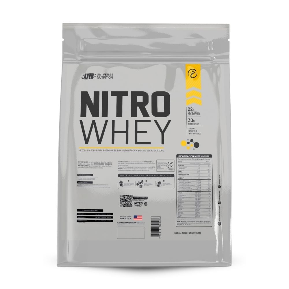 NITRO WHEY DE 5 KG VAINILLA - 1