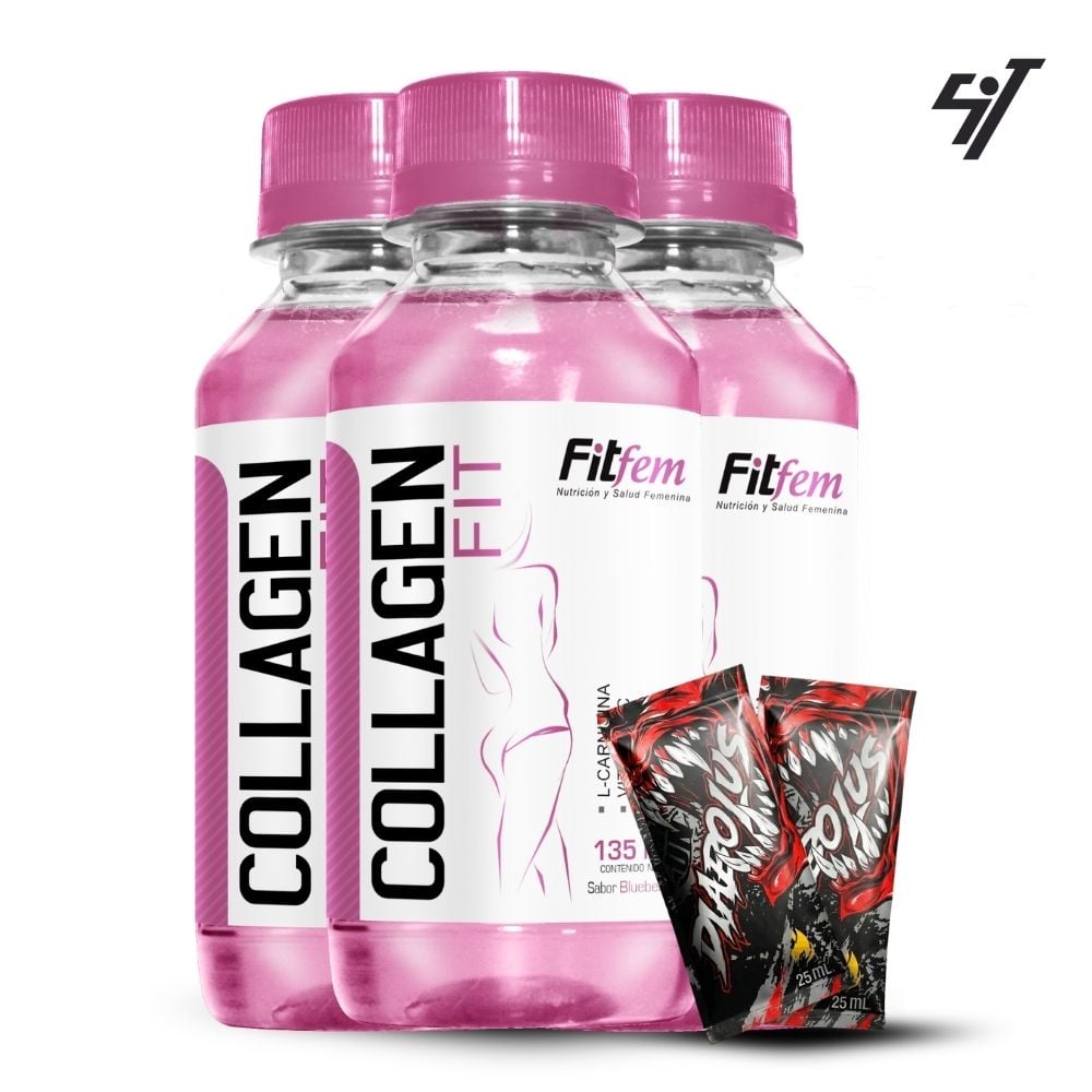 COLLAGEN FIT 15 BOTELLAS BLUEBERRY - 1