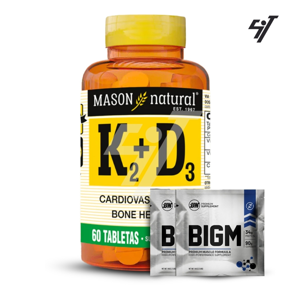 VITAMINA K2 + D3 60 TABLETAS - 1