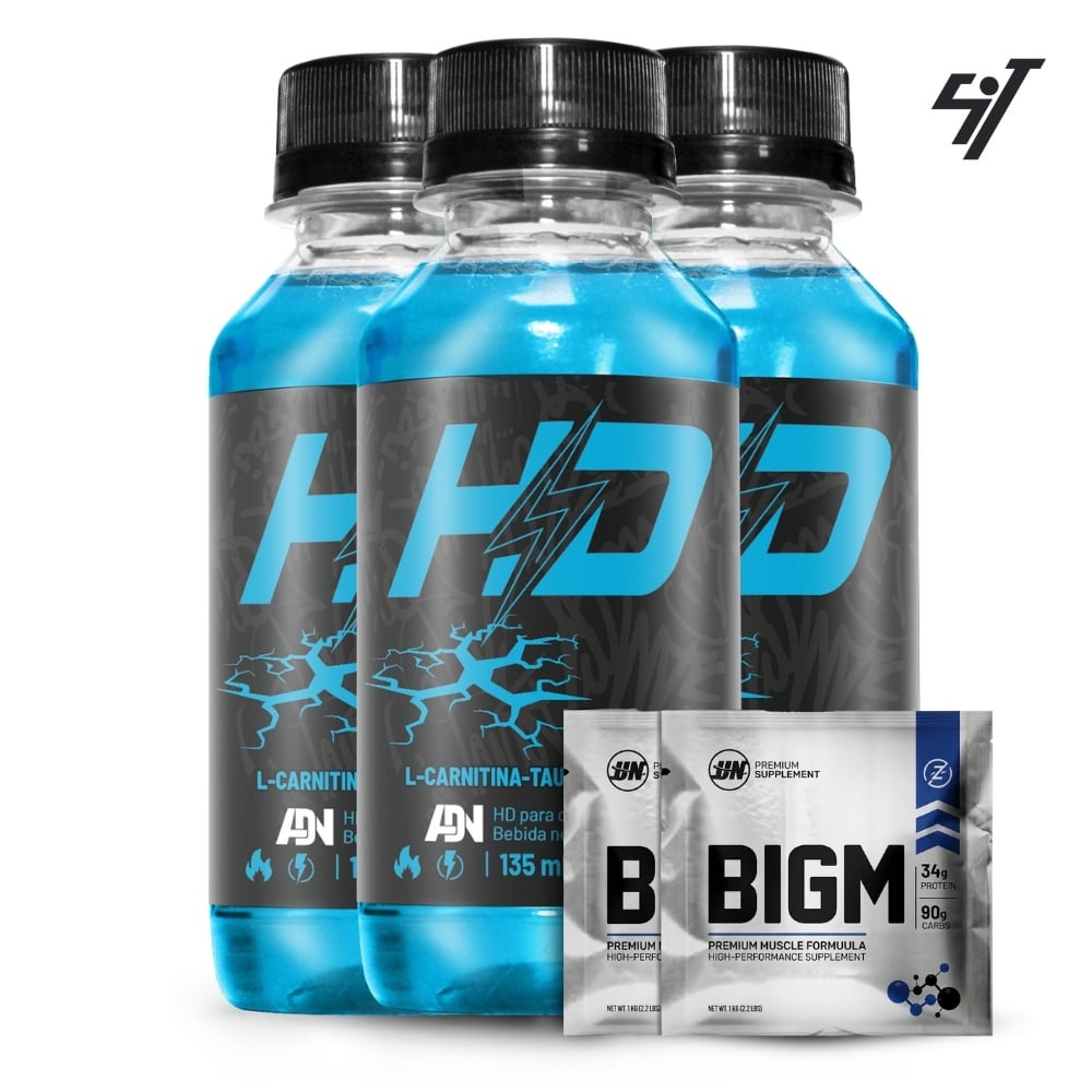FAT BURN ADN HD X 15 BOT. BLUEBERRY - 1