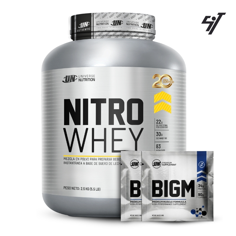 NITRO WHEY 2.5 KG COOKIES - 1