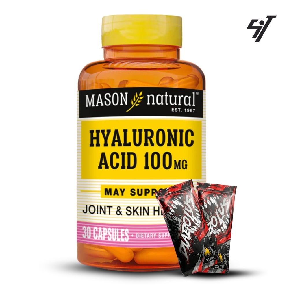 VITAMINA MASON HYALURONIC ACID 100MG (30 CAP) - 1