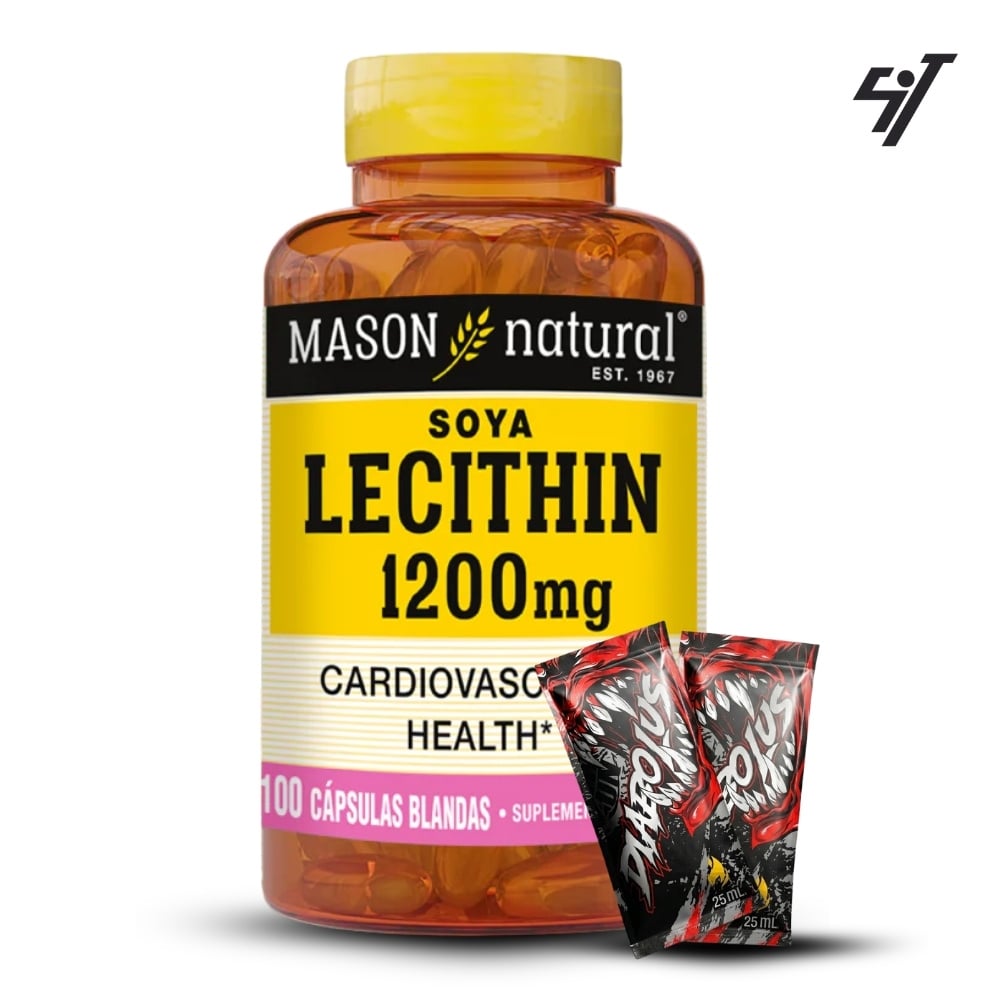 VITAMINA MASON SOYA LECITHIN 11 MG (100 SOFTG) - 1
