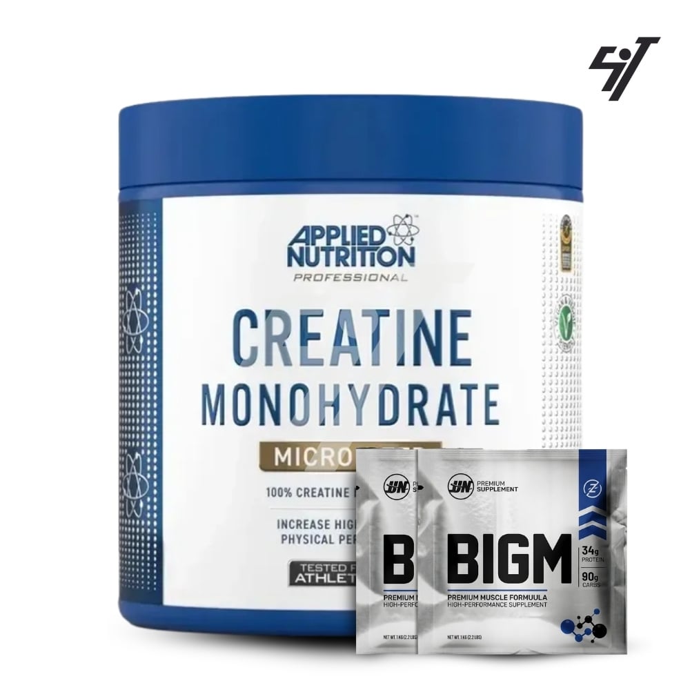 CREATINA MONOHIDRATADA APPLIED NUTRITION 250GR - 1