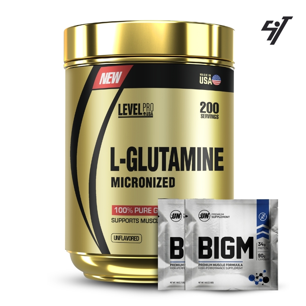 GLUTAMINA MICRONIZADA LEVEL PRO 500GR - 1