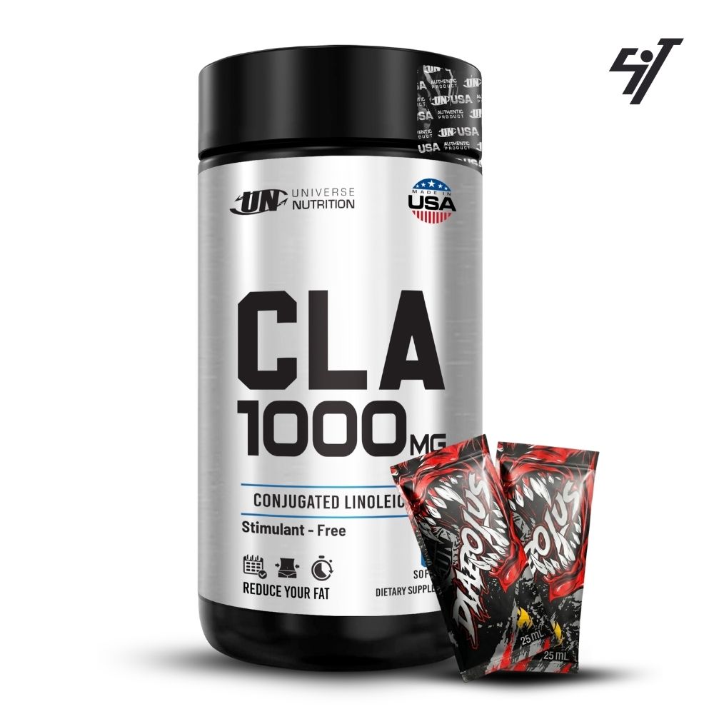 CLA 1000MG - 60 CÁPSULAS UNIVERSE NUTRITION - 1