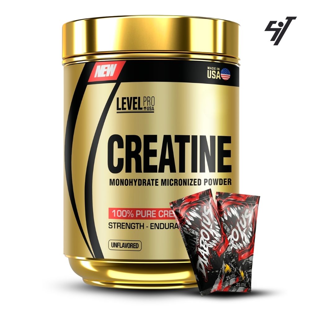 CREATINA MONOHIDRATA LEVEL PRO 250GR - 1