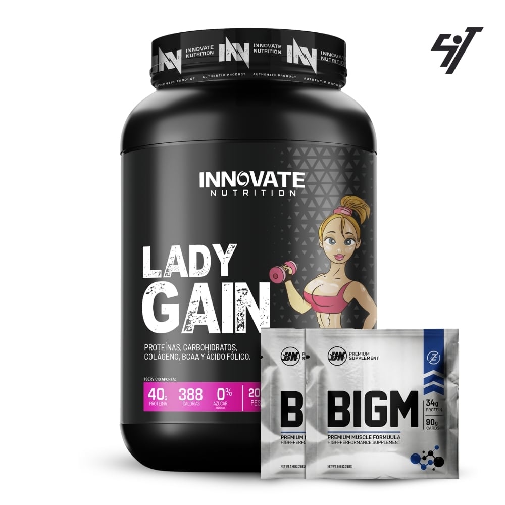 PROTEÍNA INN LADY GAIN 2KG VAINILLA - 1