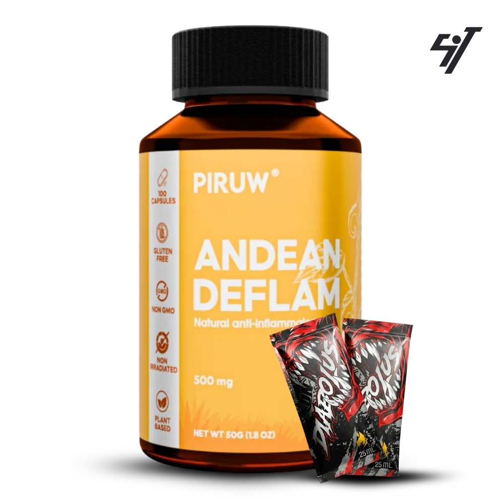 VITAMINA PIRUW ANDEAN DEFLAM 100 CÁPSULAS - 1