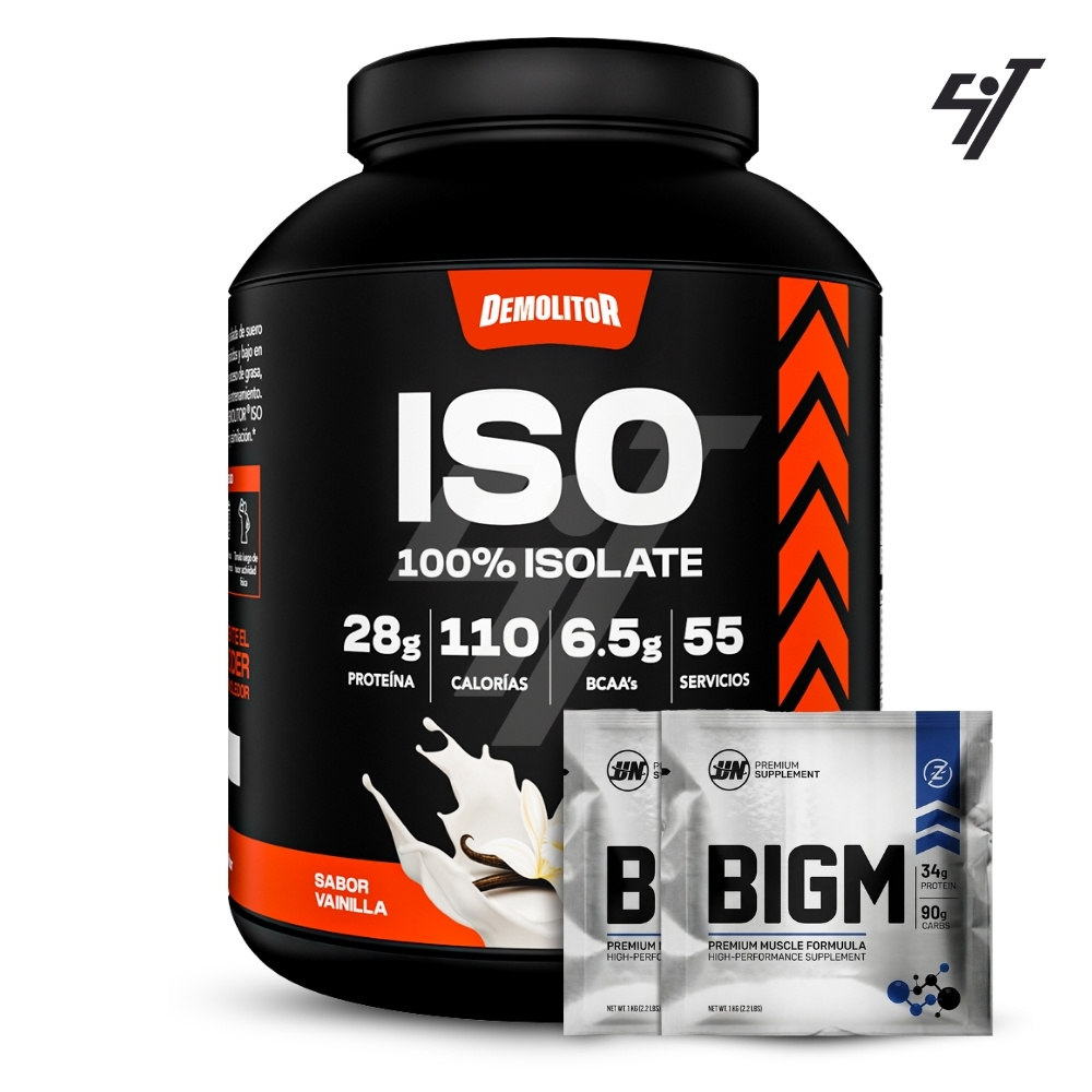 PROTEÍNA ISO 100% WHEY DEMOLITOR 4LB VAINILLA - 1