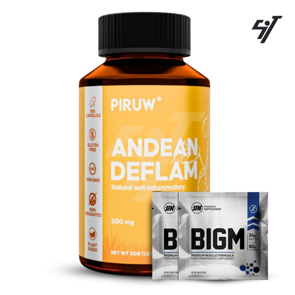 VITAMINA PIRUW ANDEAN DEFLAM 100 CÁPSULAS - 1