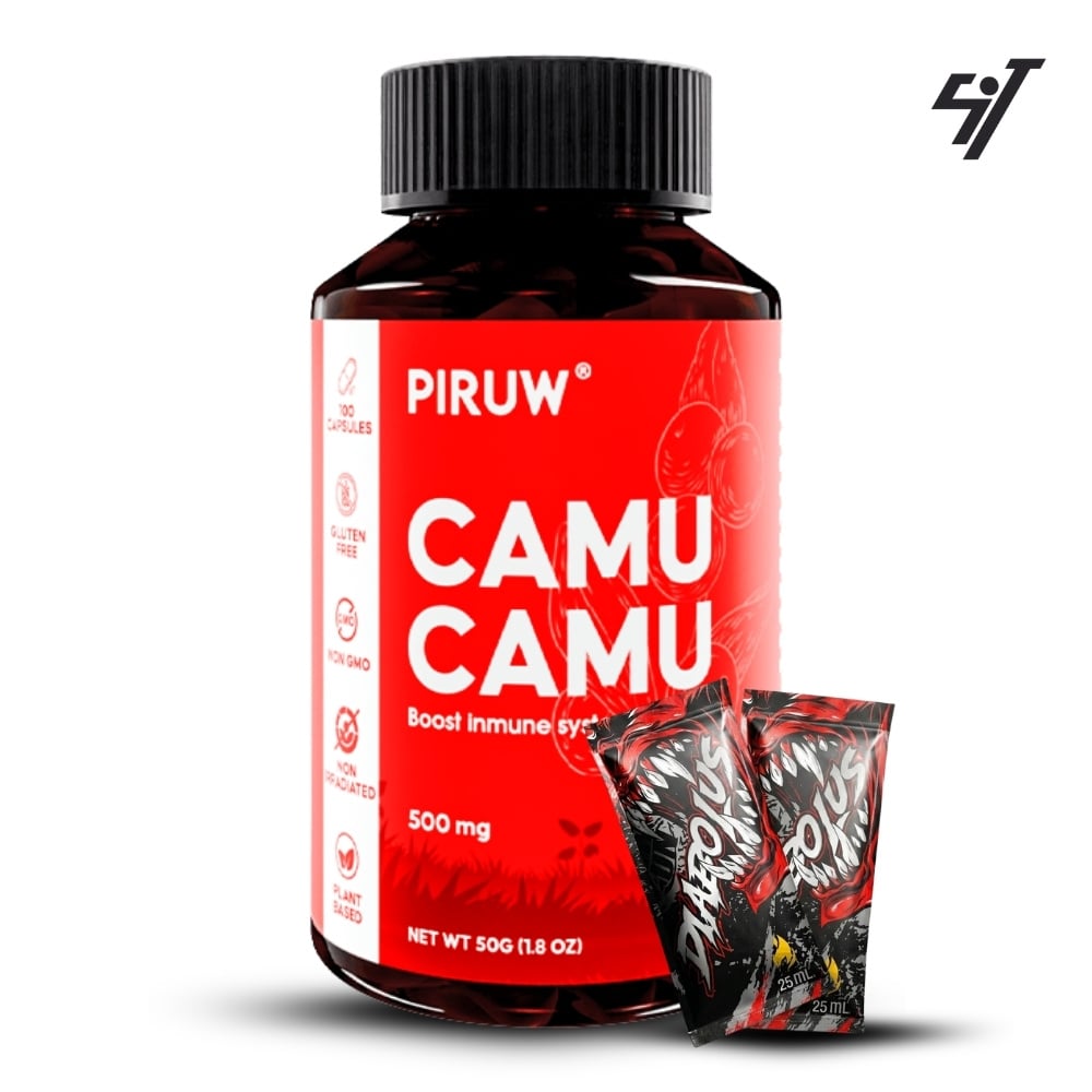 VITAMINA C PIRUW CAMU CAMU 100 CÁPSULAS - 1