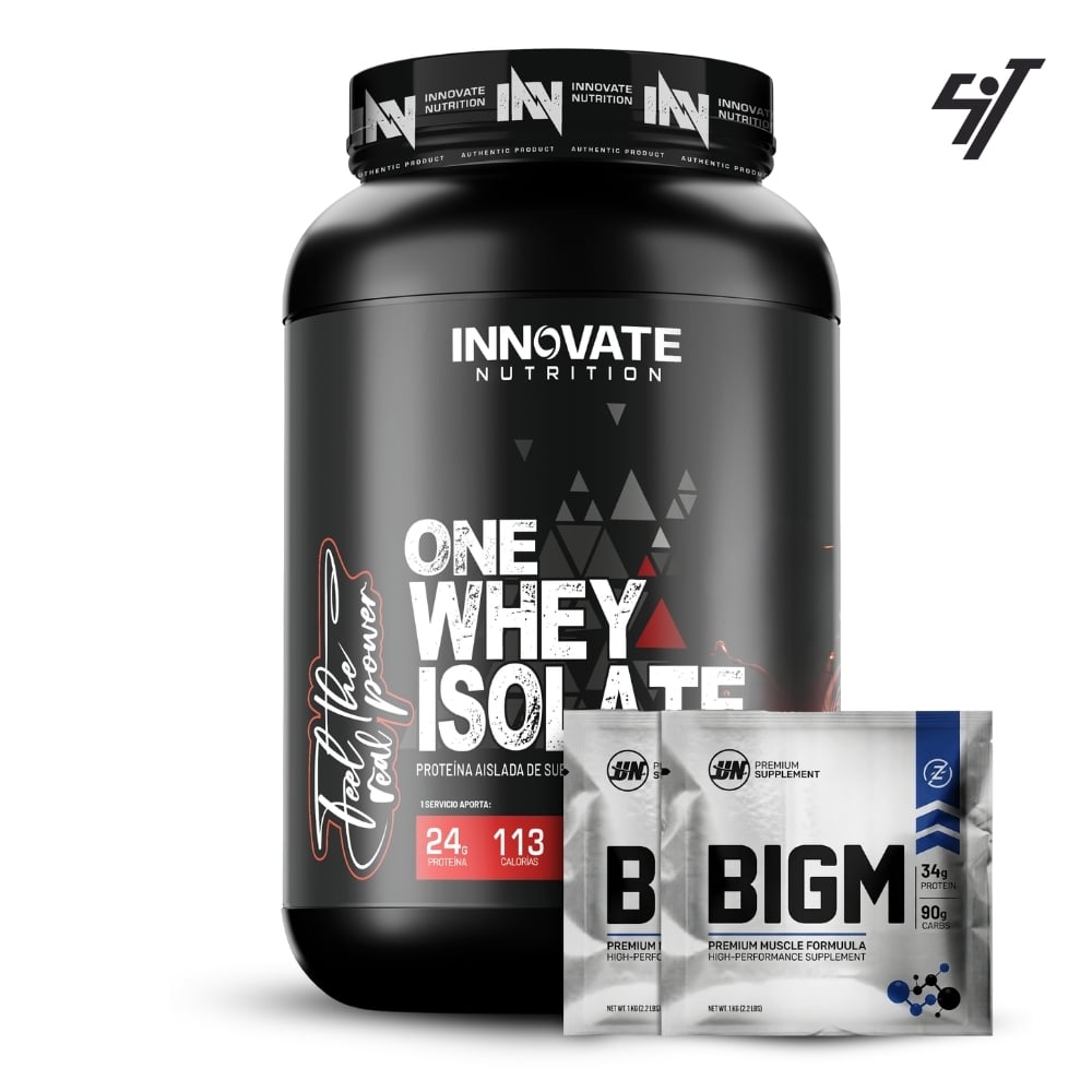 ONE WHEY ISOLATE 1100GR - INN PROTEÍNA CHOCOLATE - 1
