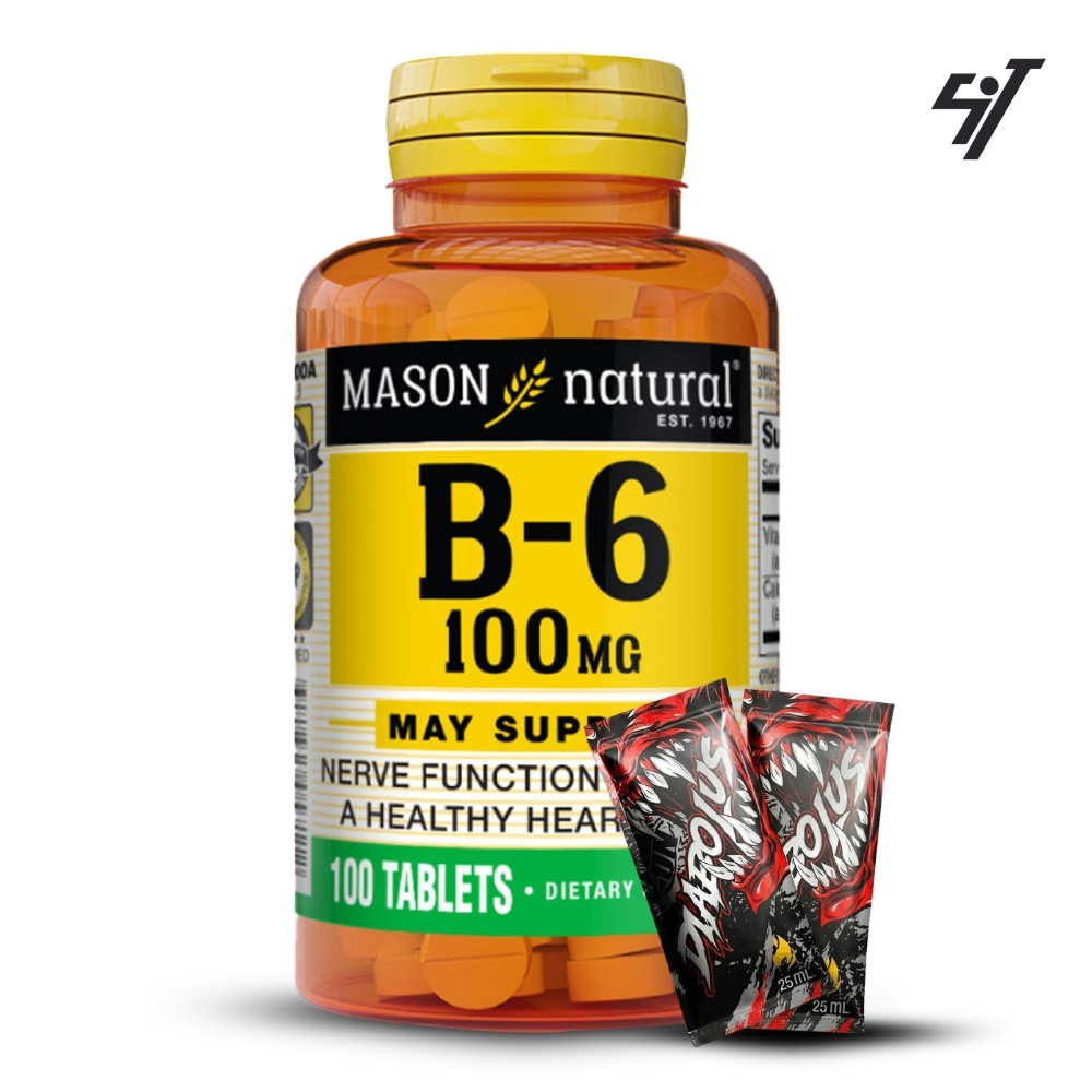 VITAMINA MASON B6 100 MG (100 TAB) - 1