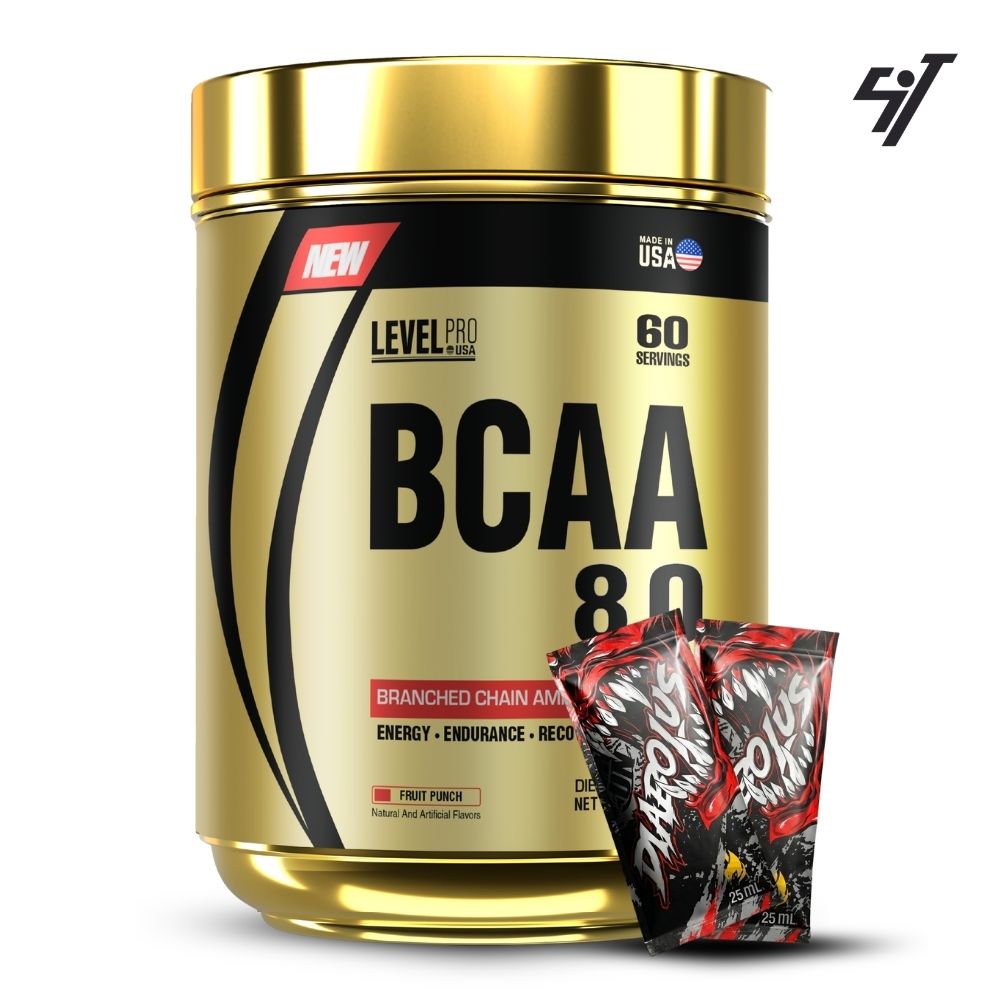 LEVEL PRO BCAA LEVEL 8.0 540 GR FRUIT PUNCH - 1