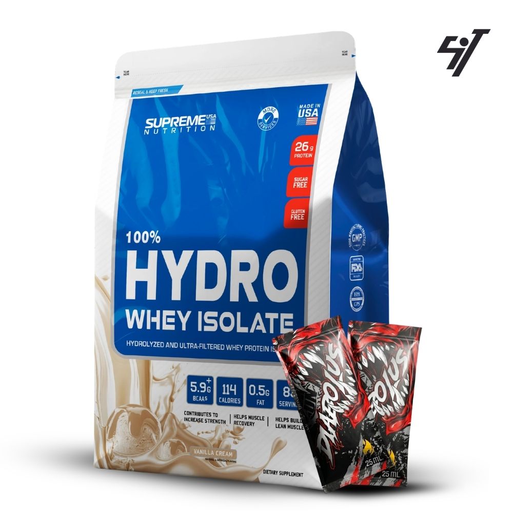 100% HYDRO WHEY ISOLATE VAINILLA 2.4 LB - 1