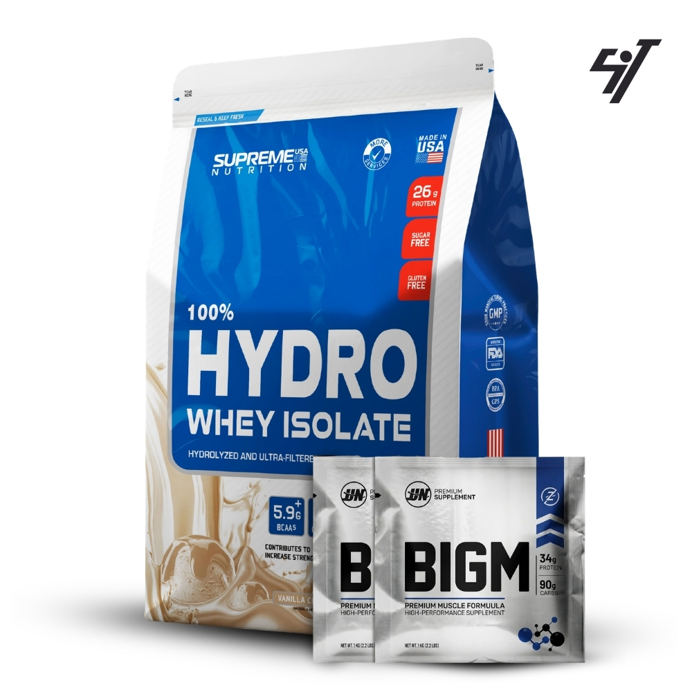 100% HYDRO WHEY ISOLATE VAINILLA 2.4 LB - 1