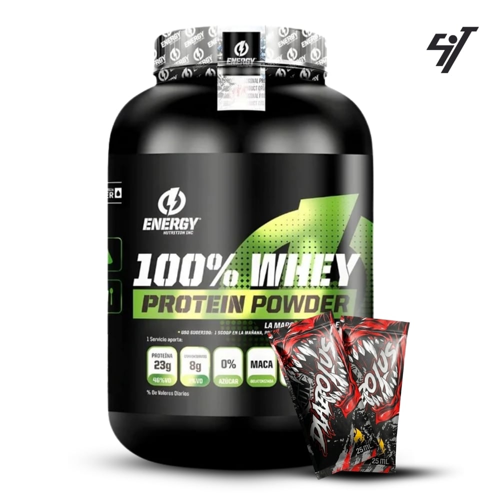 PROTEINA ENERGY NUTRITION 100% WHEY 1KG VAINILLA - 1