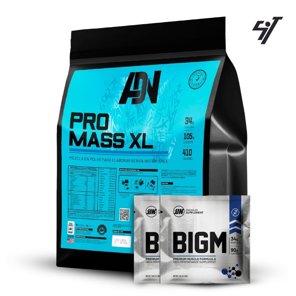 PROTEÍNA PRO MASS XL 5KG CHOCOLATE - 1