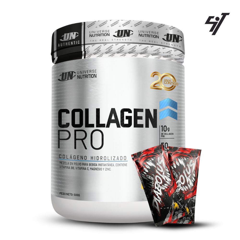 COLÁGENO COLLAGEN PRO 500G FRUIT PUNCH - 1