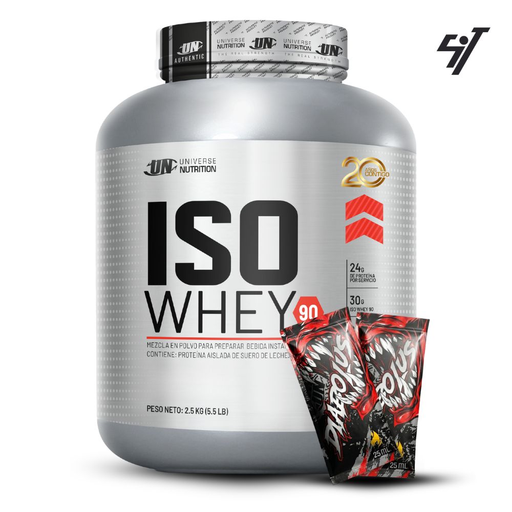 ISO WHEY 90 2.5 KG VAINILLA - 1