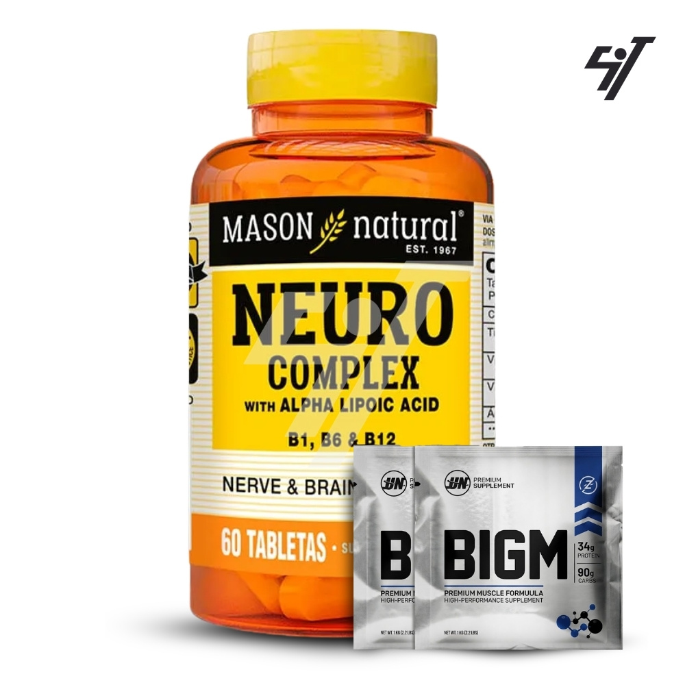 NEURO COMPLEX CON ÁCIDO ALFA LIPOICO 60 TABLETAS - 1