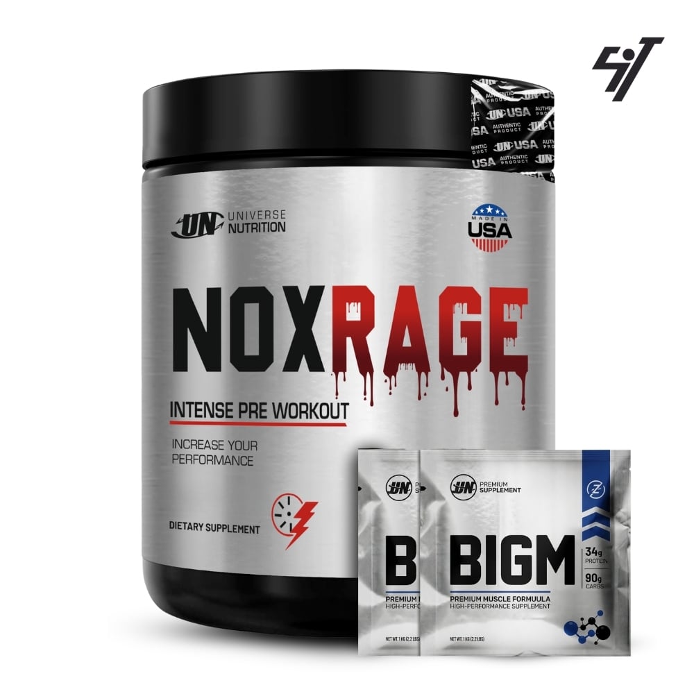 PRE ENTRENO UN NOX RAGE 350 GR FRUIT PUNCH - 1