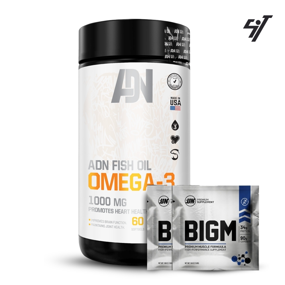 FISH OIL OMEGA 3 60 CÁPSULAS UNIVERSE NUTRITION - 1