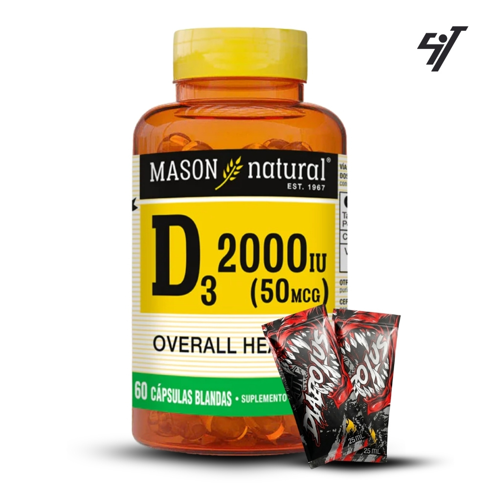 VITAMINA MASON D3 10 UI (60 SOFTG) - 1