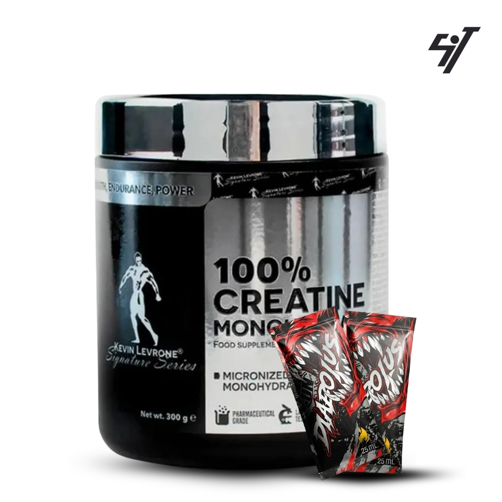 CREATINA MONOHIDRATADA KEVIN LEVRONE 300GR - 1