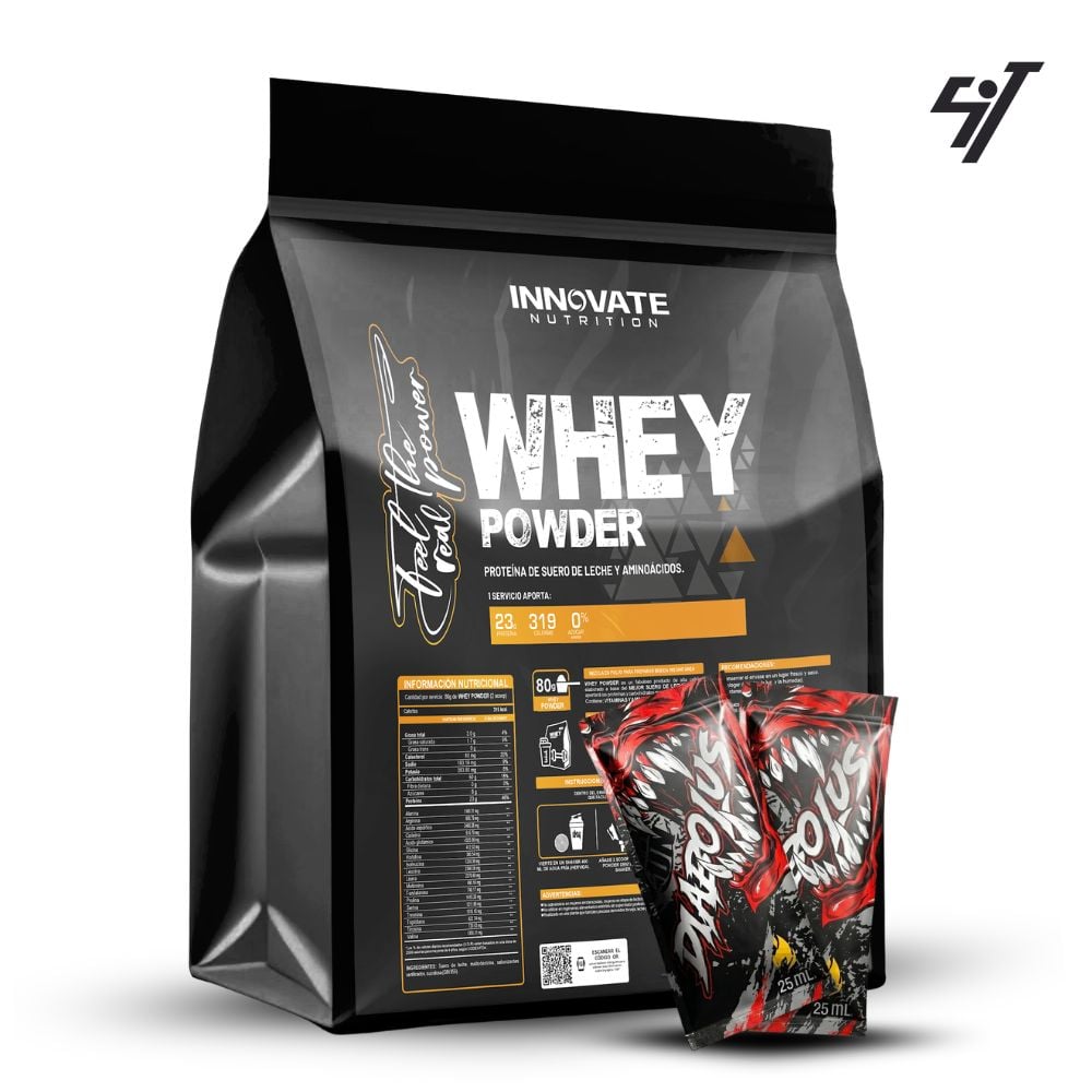 PROTEÍNA WHEY POWDER 5 KG VAINILLA - 1