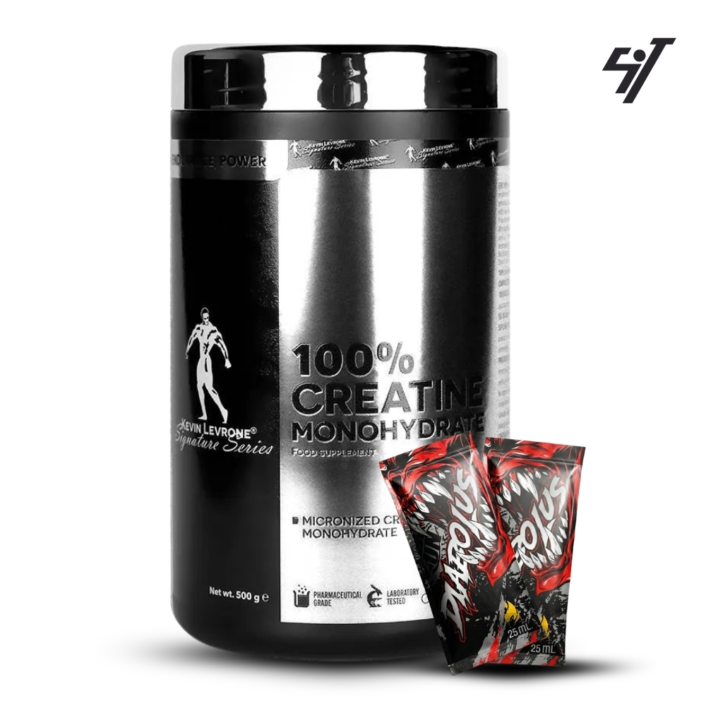 CREATINA MONOHIDRATADA KEVIN LEVRONE 500 GR - 1