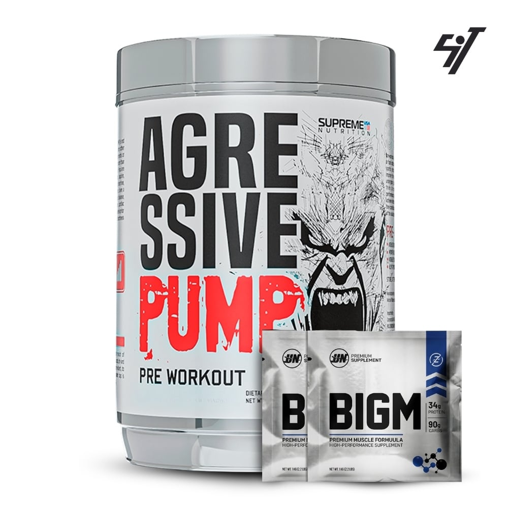 AGRESSIVE PUMP 350GR WATERMELON - 1