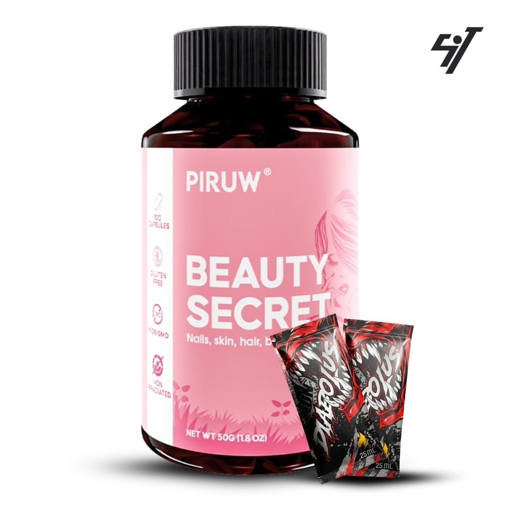 VITAMINA BEAUTY SECRET PIRUW 100 CÁPSULAS - 1