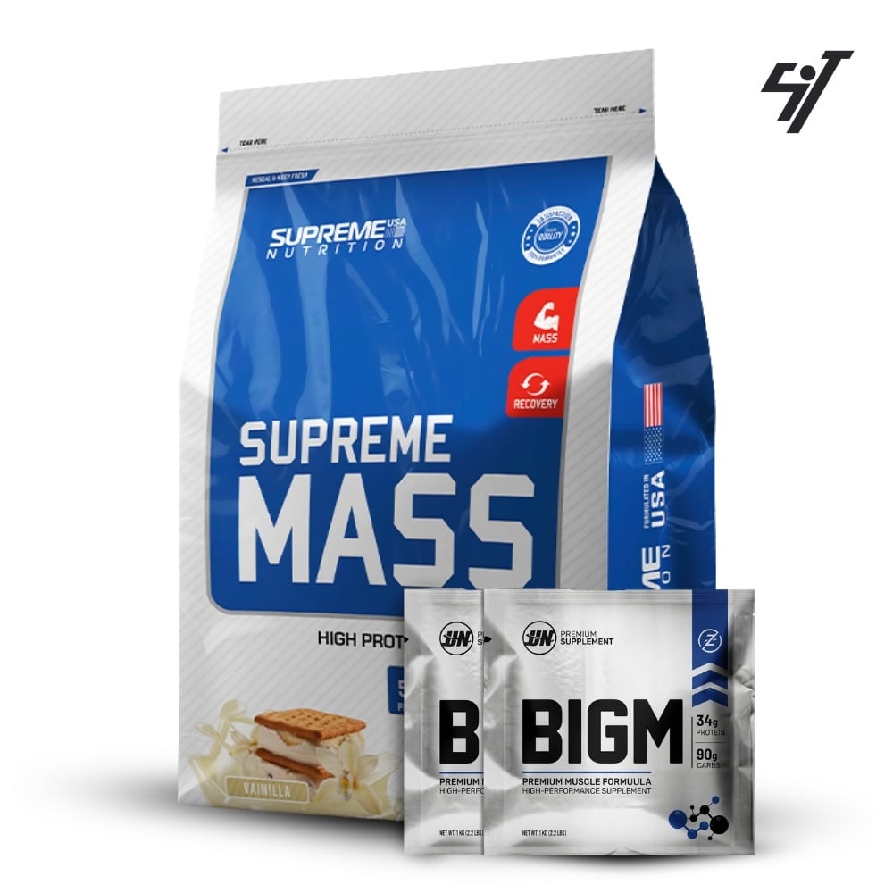 GANADOR DE PESO SUPREME MASS 10LB VAINILLA - 1