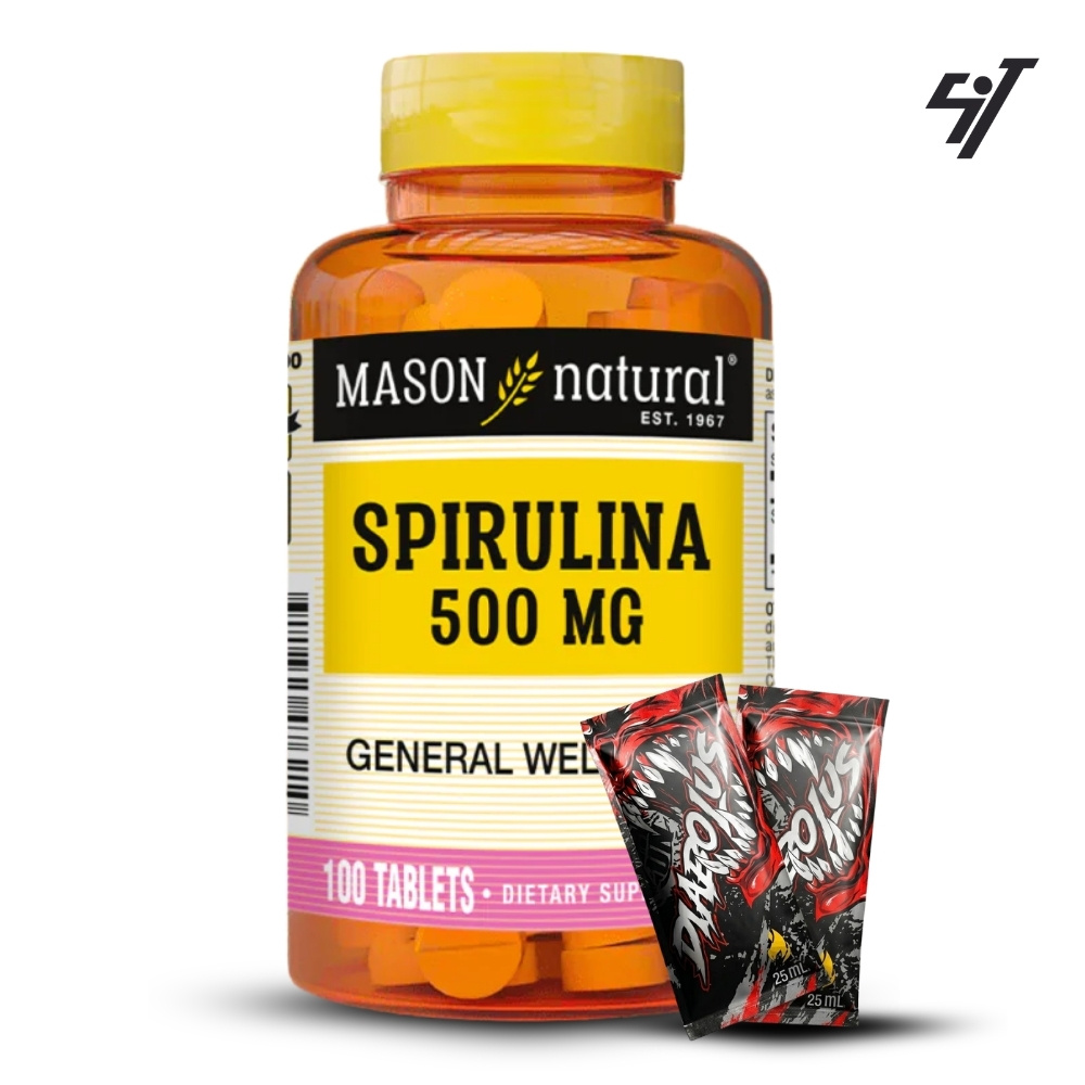 VITAMINA MASON SPIRULINA 500 MG (100 TAB) - 1