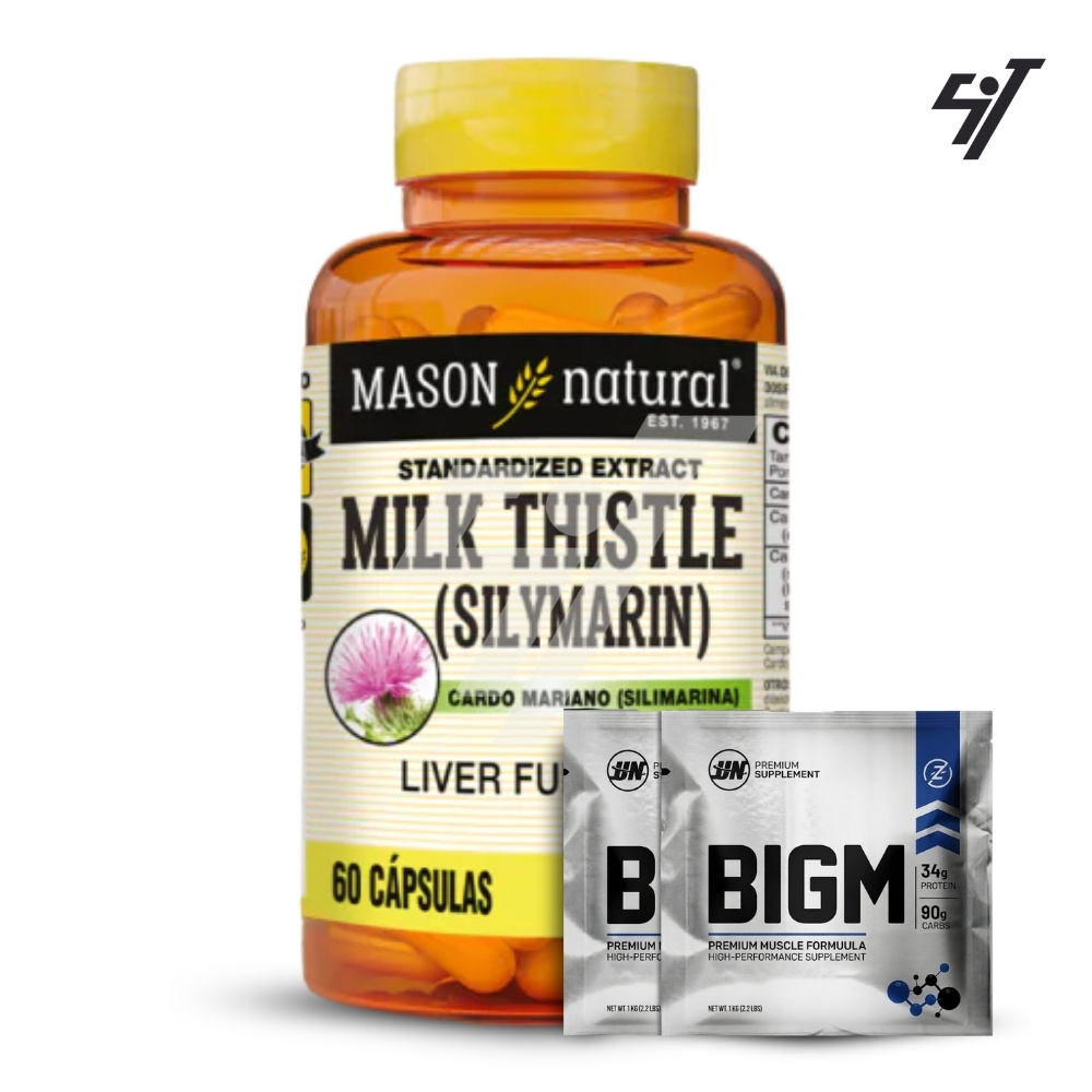 VITAMINA MASON MILK THISTLE (SILYMARIN) (60 CAP) - 1