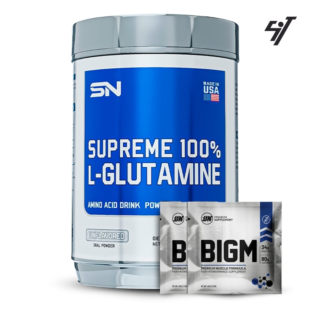 GLUTAMINA MICRONIZADA 500GR SUPREME NUTRITION - 1