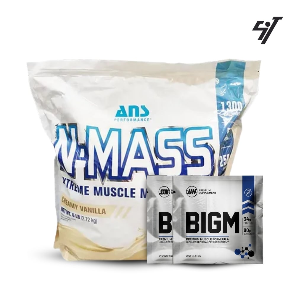 GANADOR DE PESO ANS N MASS 6 LB VAINILLA - 1