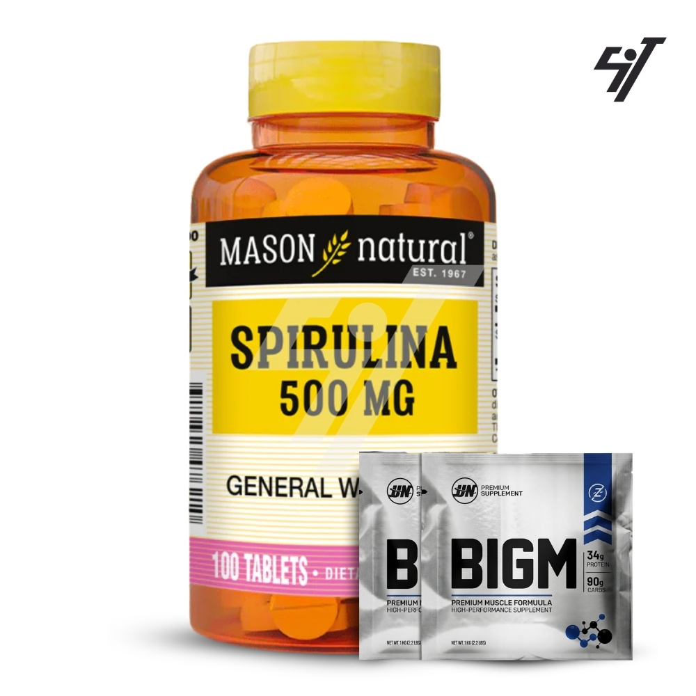 VITAMINA MASON SPIRULINA 500 MG (100 TAB) - 1