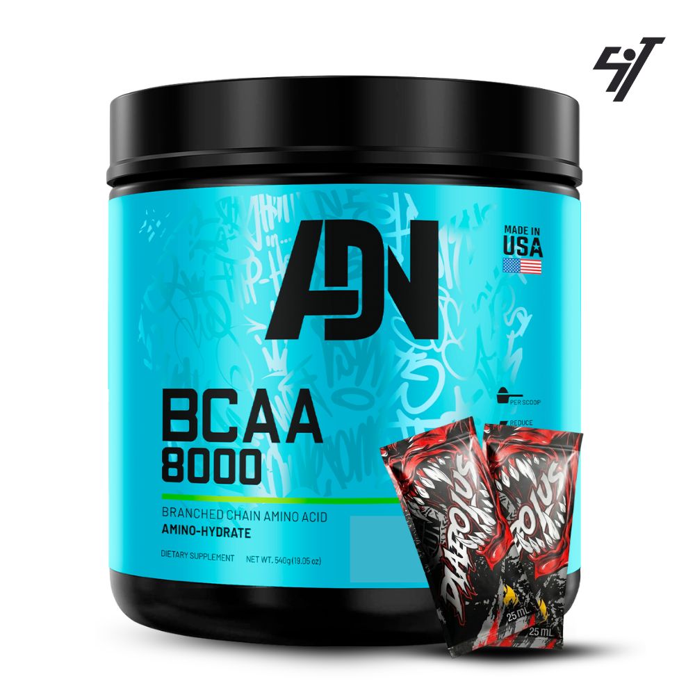 BCAA 8000 540GR ADN NUTRITION FRUIT PUNCH - 1