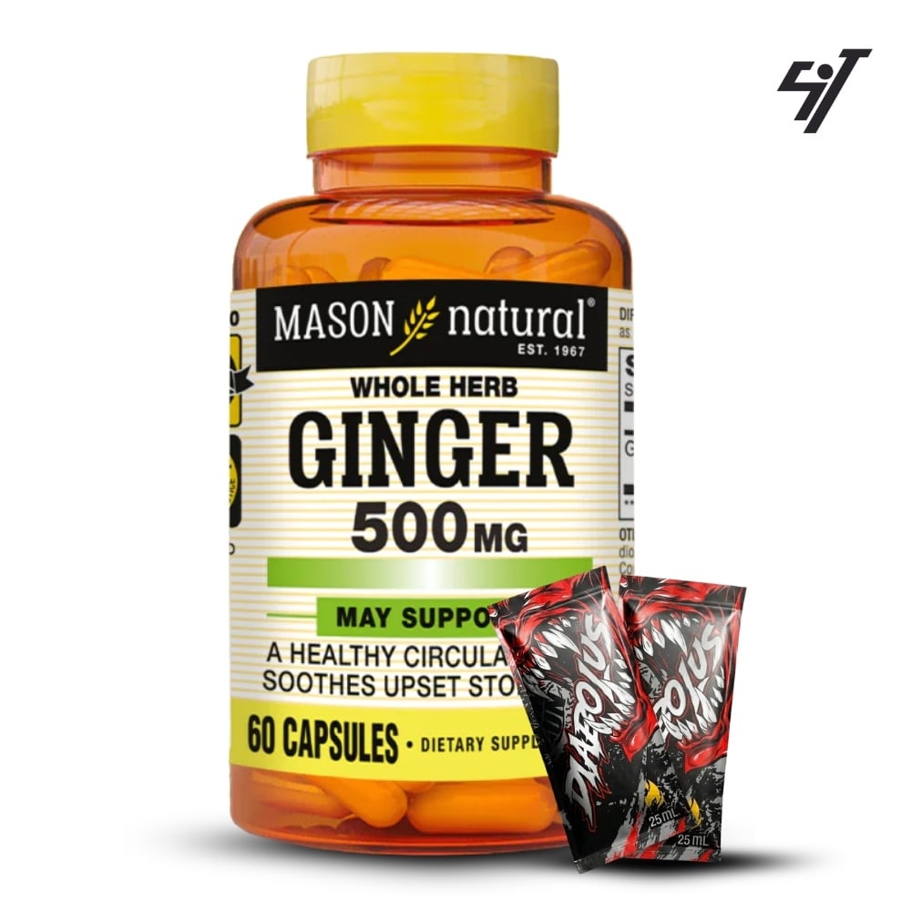 VITAMINA MASON GINGER 500 MG (60 CAP) - 1