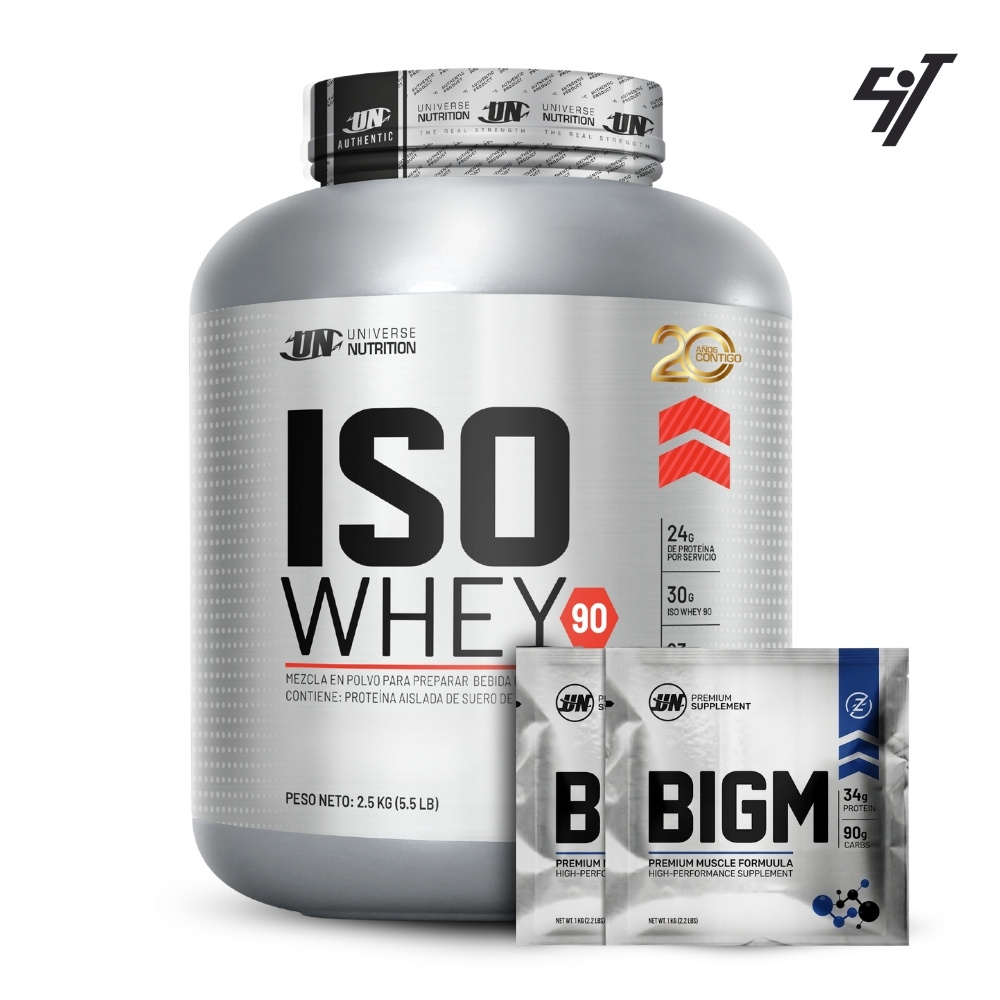 ISO WHEY 90 2.5 KG VAINILLA - 1