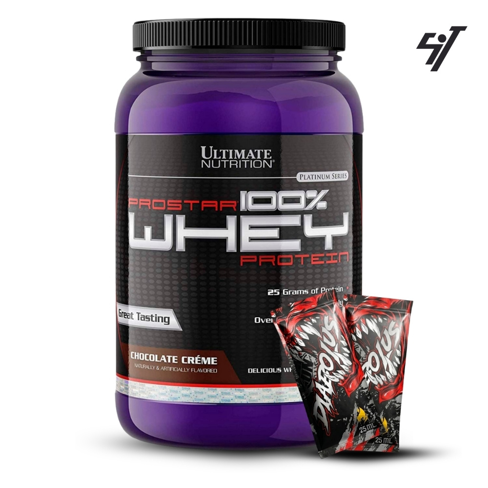 PROSTAR 100% WHEY 2LB CHOCOLATE - 1
