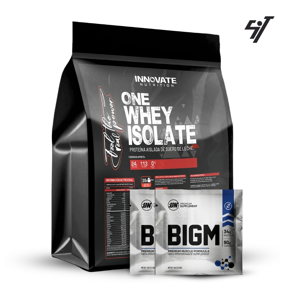 PROTEÍNA INN ONE WHEY ISOLATE 5 KG CHOCOLATE - 1