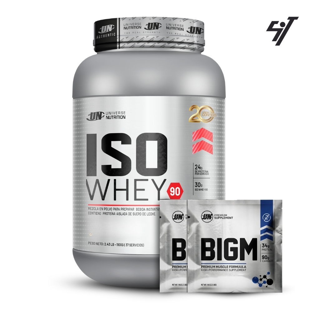 ISO WHEY 90 DE 1.1 KG CHOCOLATE - 1