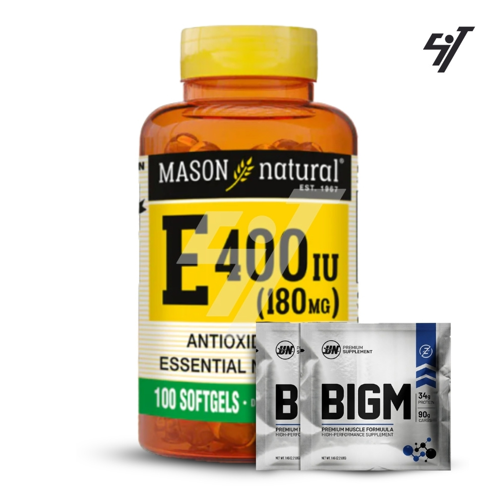 VITAMINA MASON E 400 IU (180 MG) (100 SOFTG) - 1