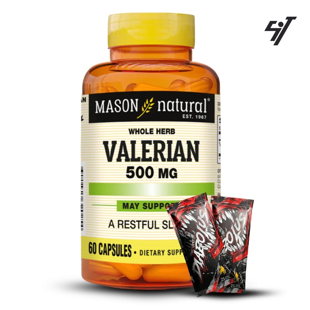 VITAMINA MASON VALERIAN 500 MG (60 CAP) - 1