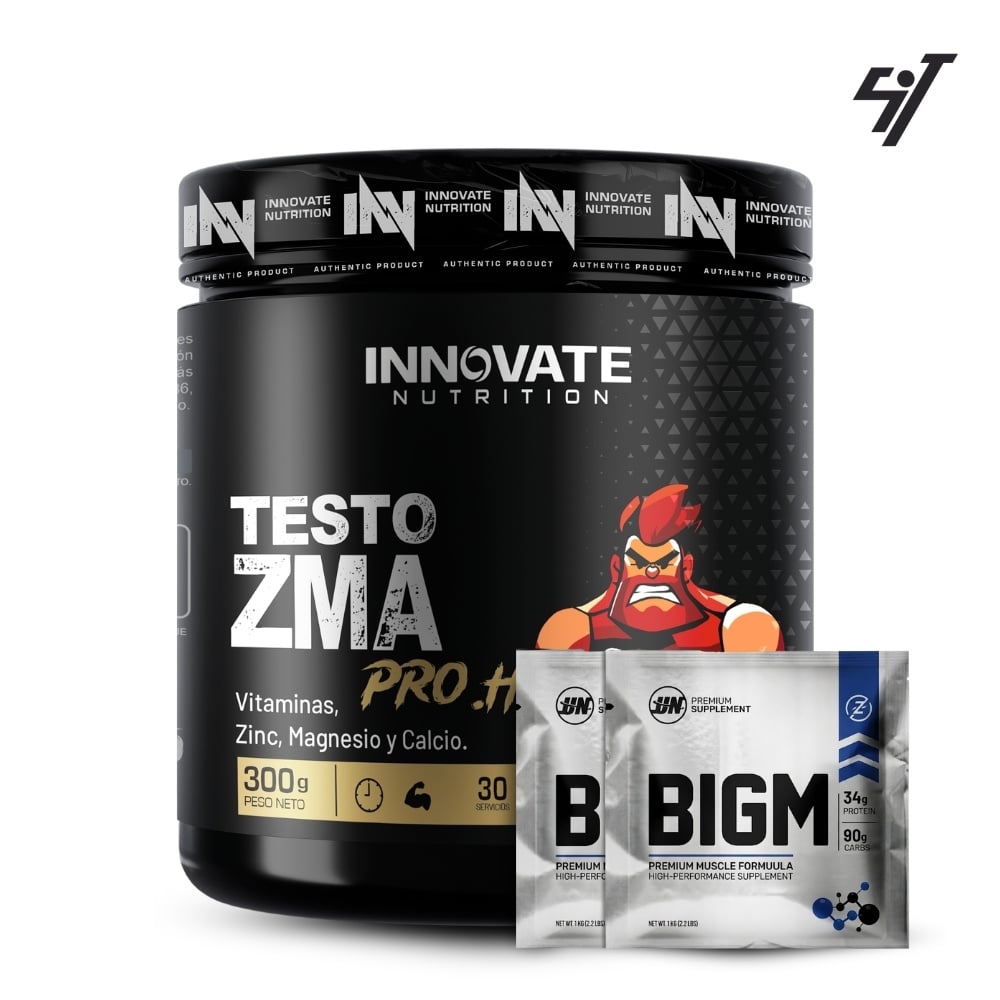 ZMA PRO.H ONE DE 300 G. INNOVATE NUTRITION MULTIVITAMÍNICO - 1